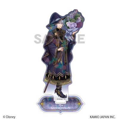 【グッズ-スタンドポップ】『ディズニー ツイステッドワンダーランド』 ホログラムアクリルスタンド アズール・アーシェングロット ブルームバースデー