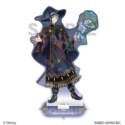 【グッズ-スタンドポップ】『ディズニー ツイステッドワンダーランド』 ホログラムアクリルスタンド フロイド・リーチ ブルームバースデー