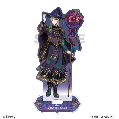 【グッズ-スタンドポップ】『ディズニー ツイステッドワンダーランド』 ホログラムアクリルスタンド ヴィル・シェーンハイト ブルームバースデー