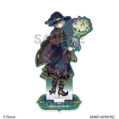 【グッズ-スタンドポップ】『ディズニー ツイステッドワンダーランド』 ホログラムアクリルスタンド シルバー ブルームバースデー