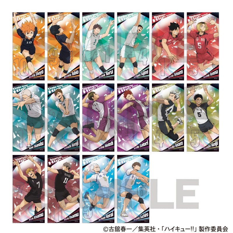 【グッズ-カード】ハイキュー!! トレーディングルディコレ