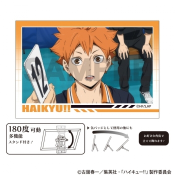 グッズ-バッチ】ハイキュー!! アート缶バッジ 日向翔陽 | アニメイト