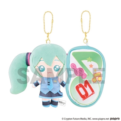 【グッズ-キーホルダー】初音ミク ニコぬいキーホルダー 初音ミク