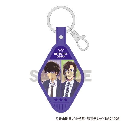 【グッズ-キーホルダー】名探偵コナン 合皮キーホルダー 松田&萩原 2026