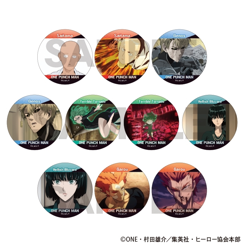 【グッズ-バッチ】ワンパンマン トレーディング缶バッジ