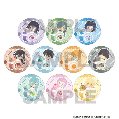 【グッズ-バッチ】わんぱく!刀剣乱舞 トレーディンググリッター缶バッジvol.3