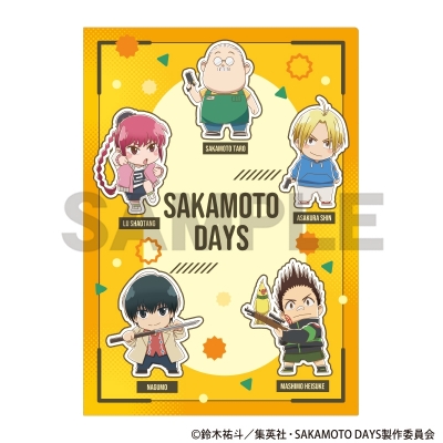 【グッズ-クリアファイル】SAKAMOTO DAYS シングルクリアファイル ミニキャラ