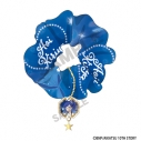 【グッズ-ヘアバンド】アイカツ! チャーム付きシュシュ 霧矢あおい 星空ドレスの画像