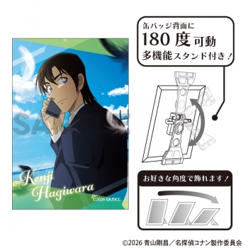 グッズ-バッチ】名探偵コナン アート缶バッジ 萩原研二 劇場版2026 