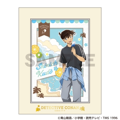 【グッズ-置きもの】名探偵コナン キャラファインマット 工藤新一 アイスキャンディー