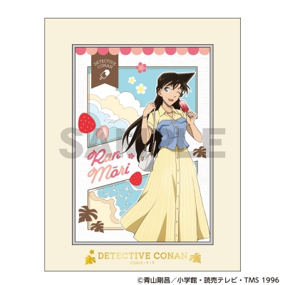 【グッズ-置きもの】名探偵コナン キャラファインマット 毛利蘭 アイスキャンディー