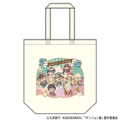 【グッズ-バッグ】ダンジョン飯 トートバッグ 集合 童話 ミニキャラ
