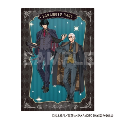 【グッズ-クリアファイル】SAKAMOTO DAYS シングルクリアファイル 坂本B・南雲 ゴージャススーツ