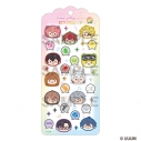 【グッズ-シール】カラフルピーチ ドロップジェリーシール デフォルメの画像