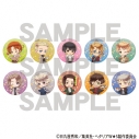 【グッズ-バッチ】ヘタリア World★Stars トレーディンググリッター缶バッジ 食べ歩きグルメ ミニキャラの画像