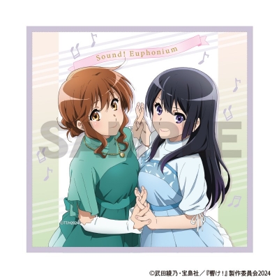 【グッズ-ハンカチ】響け!ユーフォニアム マイクロファイバークロス 音符
