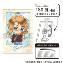 【グッズ-バッチ】ヘタリア World★Stars アート缶バッジ アメリカ 食べ歩きグルメ ミニキャラの画像