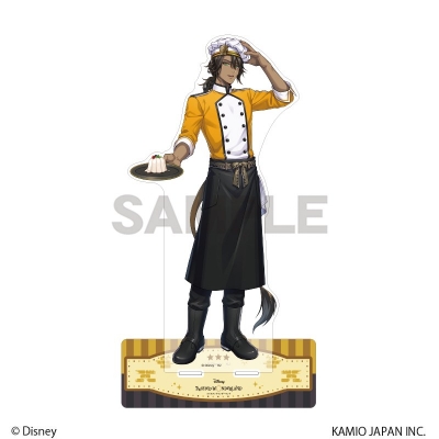 【グッズ-スタンドポップ】ディズニー ツイステッドワンダーランド メガアクリルスタンド レオナ・キングスカラー マスターシェフ