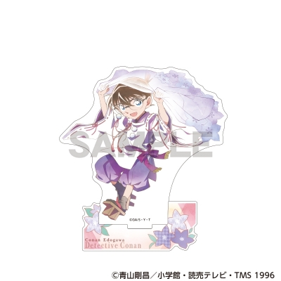 【グッズ-スタンドポップ】名探偵コナン アクリルスタンド 江戸川コナン 秋の華和装 クラパレット