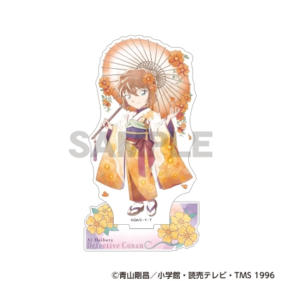 【グッズ-スタンドポップ】名探偵コナン アクリルスタンド 灰原哀 秋の華和装 クラパレット