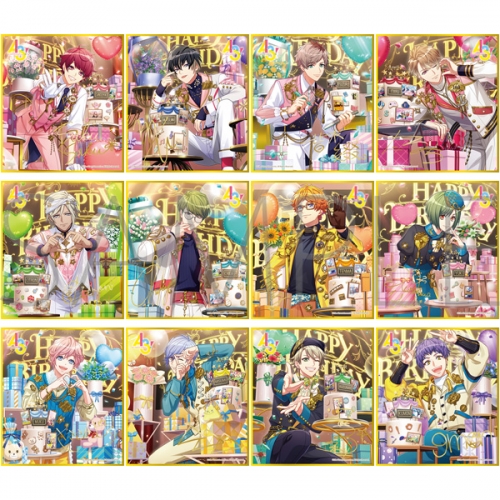 グッズ-色紙】A3! ミニ色紙コレクション/Vol.19 春組&夏組 満開Party 