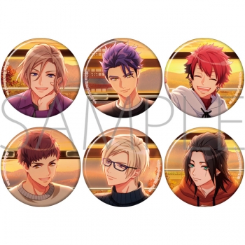グッズ-バッチ】A3! キャラバッジコレクション/秋組 満開Party開花前 
