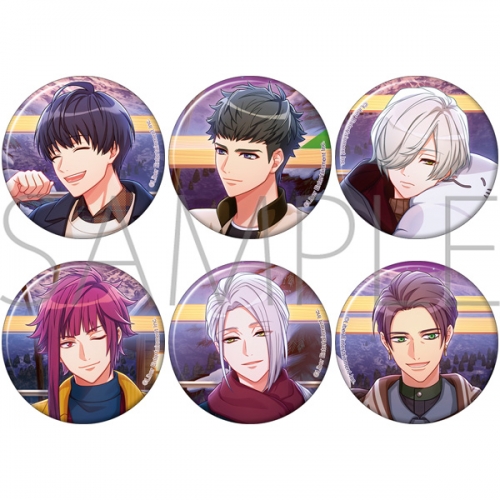 グッズ-バッチ】A3! キャラバッジコレクション/冬組 満開Party開花前 