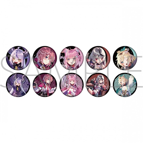 グッズ-バッチ】ホロライブ キャラバッジコレクション/秘密結社holoX 