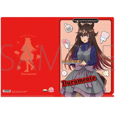 【グッズ-クリアファイル】TVアニメ『ウマ娘 プリティーダービー Season 3』 クリアファイル/ドゥラメンテ