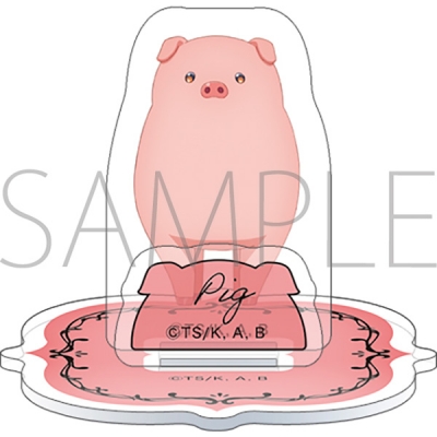 【グッズ-スタンドポップ】豚のレバーは加熱しろ アクリルスタンド/豚