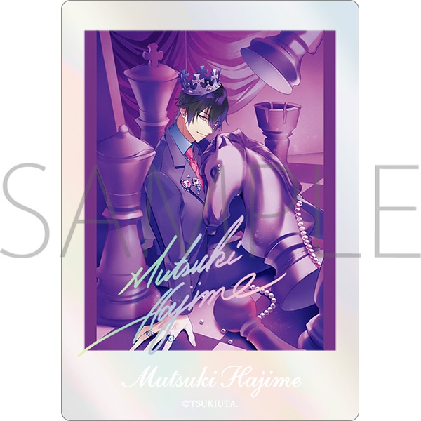 【グッズ-ブロマイド】ツキウタ。 ぱしゃこれ/クリアVer.