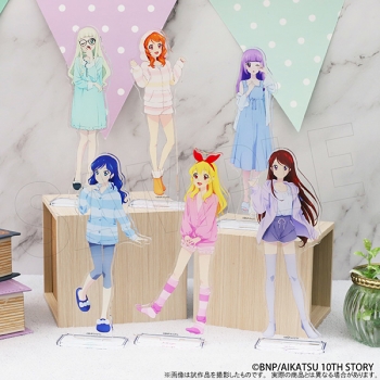 グッズ-スタンドポップ】アイカツ！ アクリルスタンド/パジャマ（藤堂 