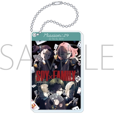 【グッズ-キーホルダー】SPY×FAMILY アクリルキーホルダー/MISSION:29「知恵の甘味/情報屋の恋愛大作戦Ⅱ」メインビジュアル