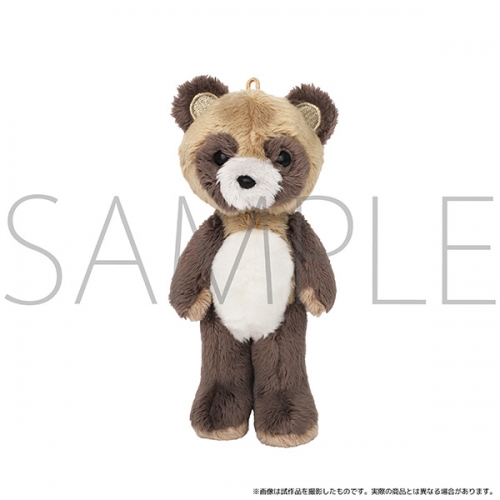 グッズ-キーホルダー】くまめいと ぬいぐるみマスコット たぬきめいと 