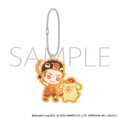 【グッズ-キーホルダー】Paradox Live ラバーキーホルダー/伊藤 紗月×ポムポムプリン サンリオキャラクターズ