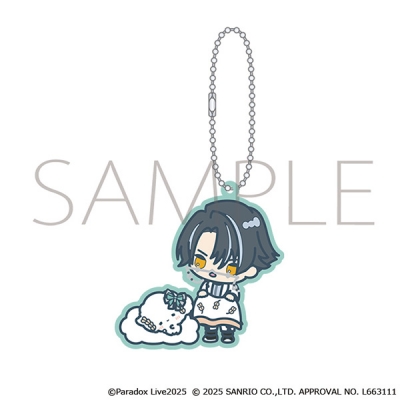 【グッズ-キーホルダー】Paradox Live ラバーキーホルダー/イツキ×こぎみゅん サンリオキャラクターズ