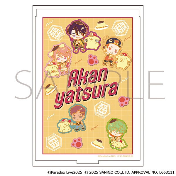 【グッズ-ミラー】Paradox Live ミラー/悪漢奴等×ポムポムプリン サンリオキャラクターズ