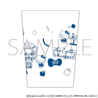 【グッズ-タンブラー・グラス】Paradox Live タンブラー/The Cat’s Whiskers×ハローキティ サンリオキャラクターズ