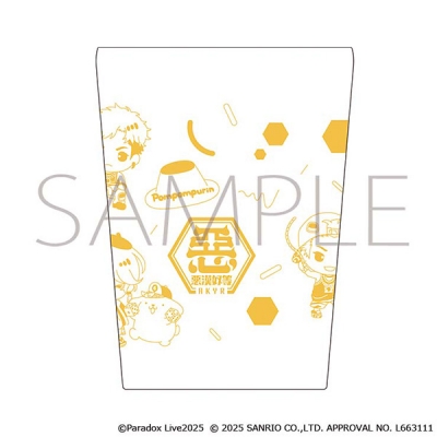【グッズ-タンブラー・グラス】Paradox Live タンブラー/悪漢奴等×ポムポムプリン サンリオキャラクターズ
