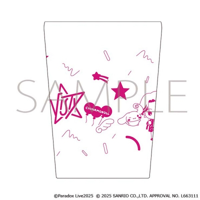 【グッズ-タンブラー・グラス】Paradox Live タンブラー/VISTY×シナモロール サンリオキャラクターズ