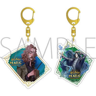 【グッズ-キーホルダー】ハリー・ポッター:魔法の覚醒 アクリルキーホルダーセット/B(Severus Snape & Sirius Black)2個セット