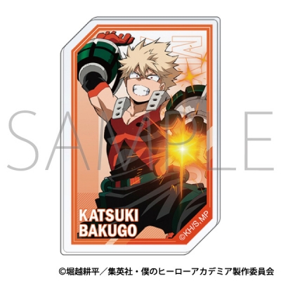 【グッズ-ステッカー】僕のヒーローアカデミア アクリルマルチステッカー/爆豪 勝己