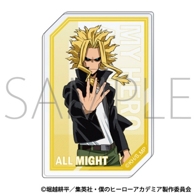 【グッズ-ステッカー】僕のヒーローアカデミア アクリルマルチステッカー/オールマイト