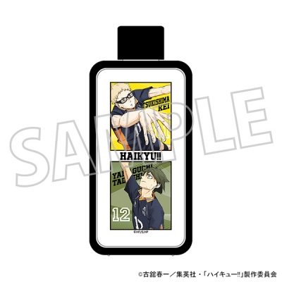 【グッズ-タンブラー・グラス】ハイキュー!! フレームスクエアボトル/月島蛍 山口忠