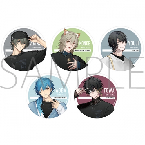 グッズ-バッチ】NITRO CHiRAL 【Space A la mode】缶バッジセット 