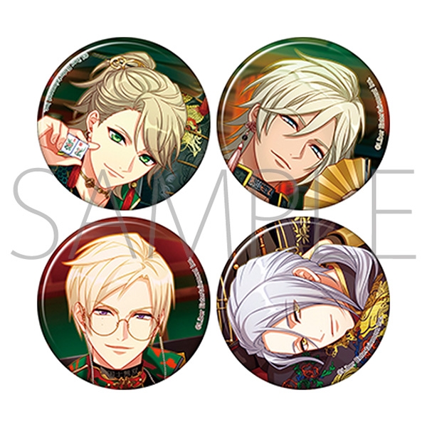 グッズ-バッチ】A3! 缶バッジセット/Spotlight MANKAIカンパニー麻雀部 