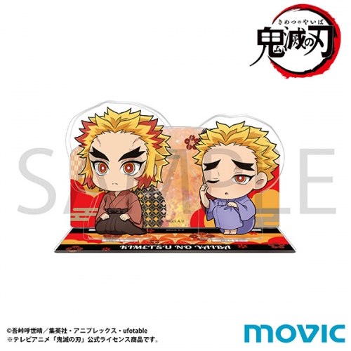 グッズ-スタンドポップ】鬼滅の刃 アクリルジオラマ/煉獄 杏寿郎＆煉獄  