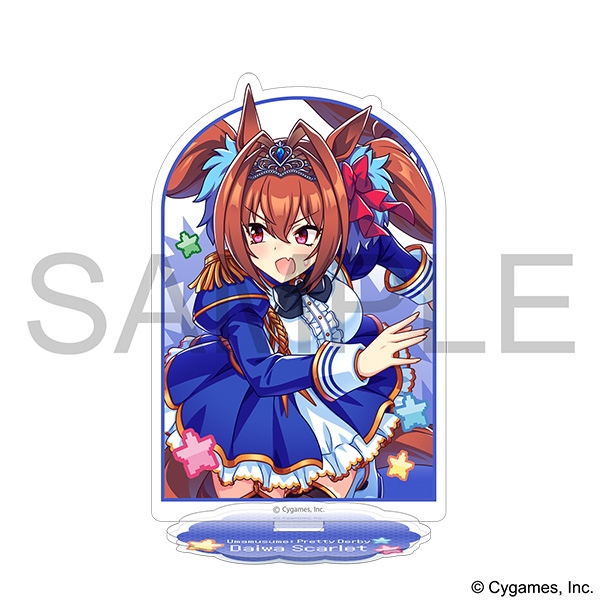 【グッズ-スタンドポップ】ウマ娘 プリティーダービー アクリルスタンド /ダイワスカーレット、熱血ハチャメチャ大感謝祭！