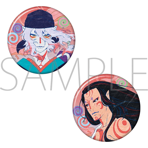 【グッズ-バッチ】モノノ怪 缶バッジセット