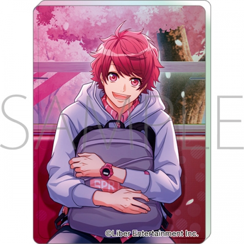 新品☆A3!☆アニカフェ【佐久間咲也】缶バッジ＆コースター☆2点セット 